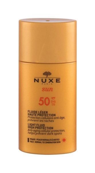 Nuxe Folyékony textúrájú arckrém SPF 50 Sun (Light Fluid High Protection)
50 ml