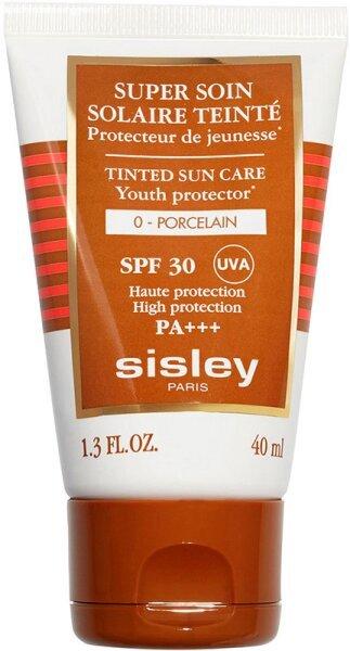Sisley Tonizáló fényvédő SPF 30 Super Soin Porcelain (Tinted Sun Care
Cream) 40 ml
