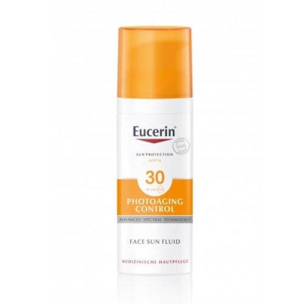 Eucerin Ránctalanító napvédő emulzió Photoaging Control SPF 30 (Sun Fluid)
50 ml