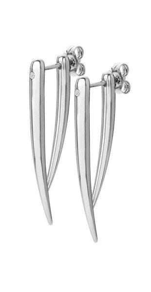 Hot Diamonds Eredeti ezüst fülbevaló gyémántokkal Reflect DE715