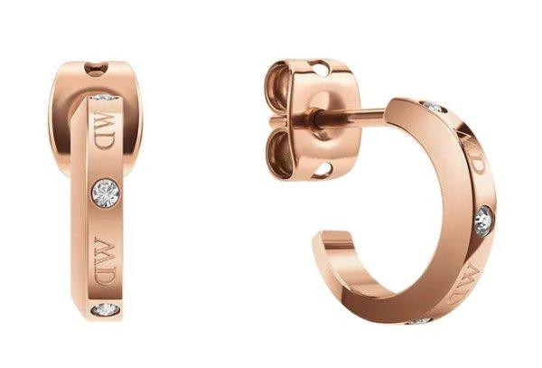Daniel Wellington Időtlen bronz karika fülbevaló Elan DW00400349