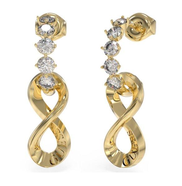Guess Divatos aranyozott fülbevaló Endless Dream JUBE03271JWYGT/U