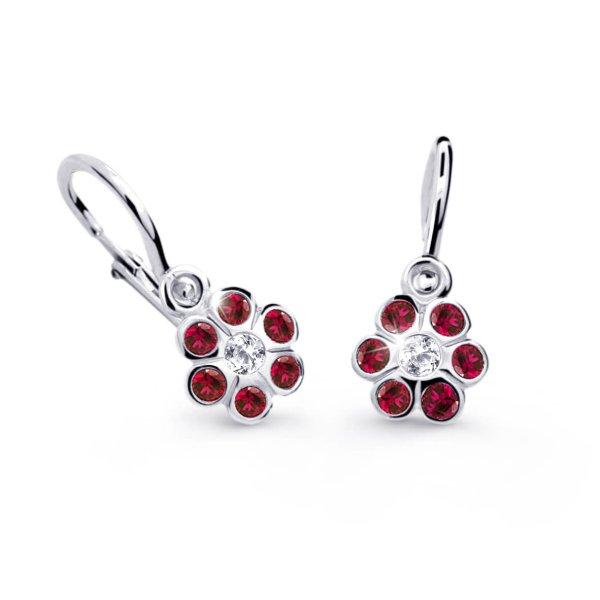 Cutie Jewellery Gyermek fülbevaló C1737-10-X-2 piros