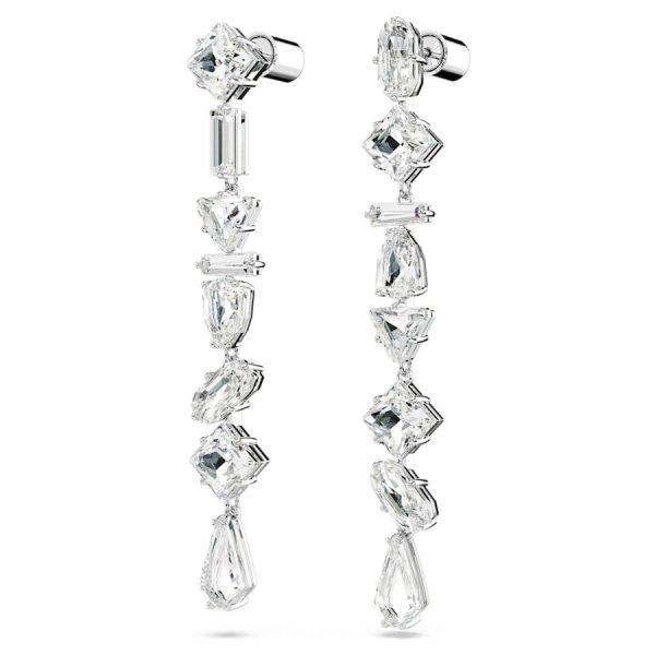 Swarovski Csillogó aszimmetrikus fülbevaló kristályokkal Mesmera 5661687