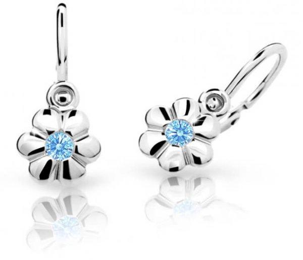 Cutie Jewellery Gyermek fülbevaló C1736-10-X-2 világos kék