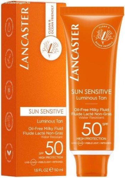 Lancaster Védő fluid SPF 50 Sun Sensitive (Oil-free Milky Fluid) 50 ml