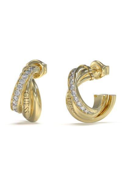 Guess Bájos aranyozott fülbevaló cirkónium kövekkel Perfect
JUBE04066JWYGT/U