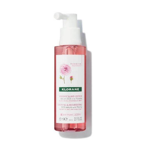 Klorane Nyugtató szérum érzékeny és irritált fejbőrre Pünkösdi rózsa
(SOS Serum) 65 ml