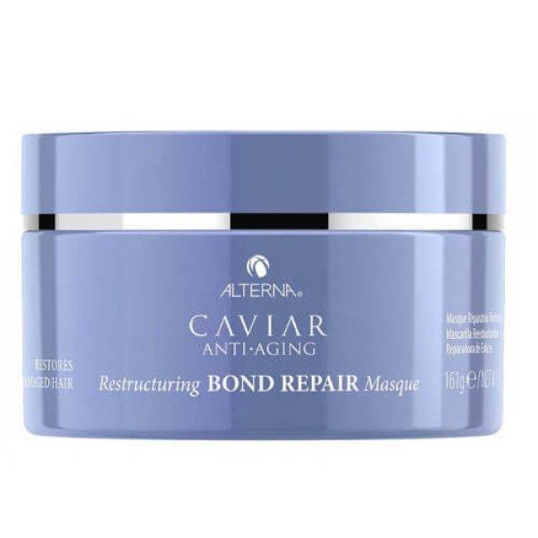 Alterna Mélyen helyreállító maszk sérült hajra Caviar Anti-Aging
(Restructuring Bond Repair Masque) 169 ml