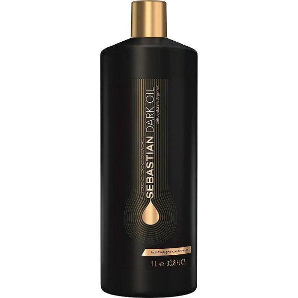 Sebastian Professional Balzsam a ragyogó és lágy haj érdekében Dark Oil
(Lightweight Conditioner) 1000 ml