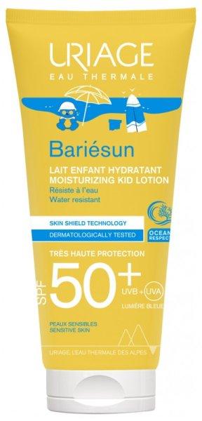 Uriage Gyermek hidratáló fényvédő tej SPF 50+ Bariesun (Moisturizing Kid
Lotion) 100 ml