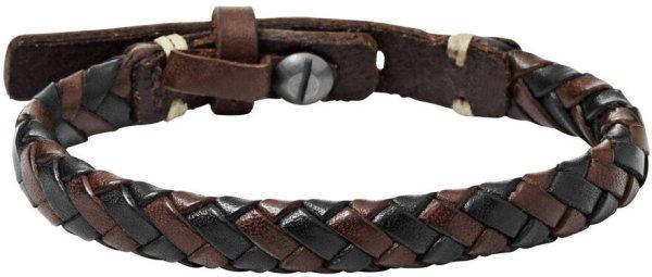 Fossil Bőr vintage karkötő JA5932716