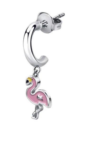 La Petite Story Acél single fülbevaló Flamingó LPS02AQM99 - 1db