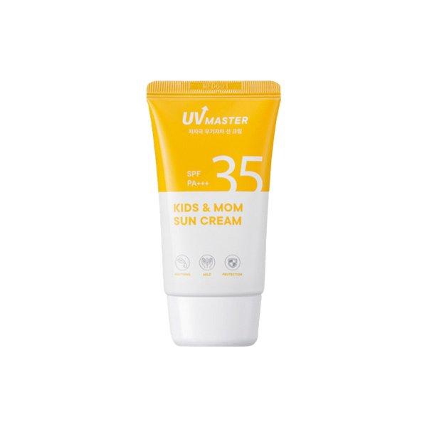 Tony Moly Hipoallergén fényvédő krém az egész családnak SPF 35 UV Master
(Kids & Mom Sun Cream) 45 ml