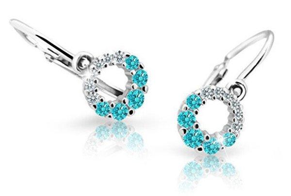 Cutie Jewellery Gyermek fülbevaló C2154-10-X-2 világos zöld