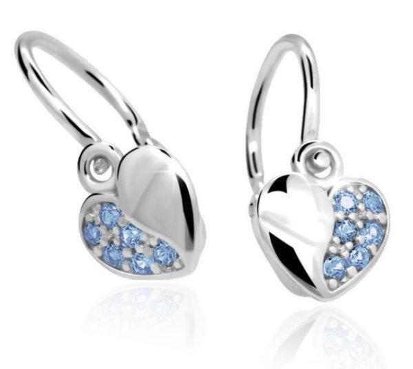 Cutie Jewellery Fehérarany gyermekfülbevaló C2160-10-X-2 világos kék