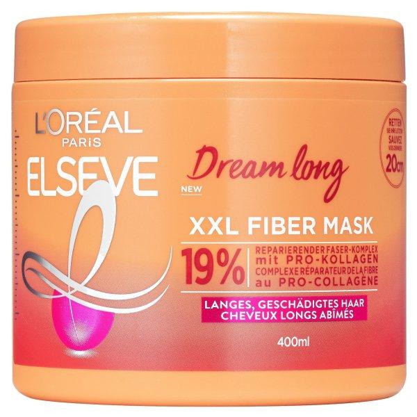 L'Oréal Paris Helyreállító hajmaszk Elseve Dream Long XXL Fiber (Mask) 400
ml