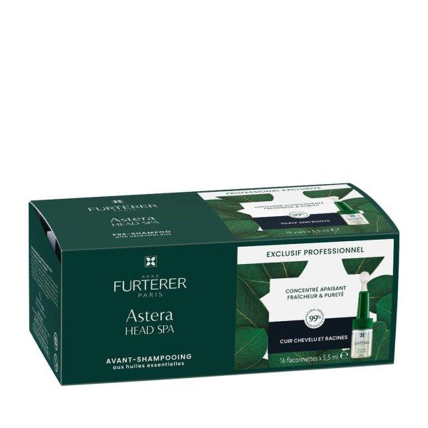 René Furterer Fejbőr megnyugtató sampon előtti ápoló Astera Head Spa 16 x
5,5 ml