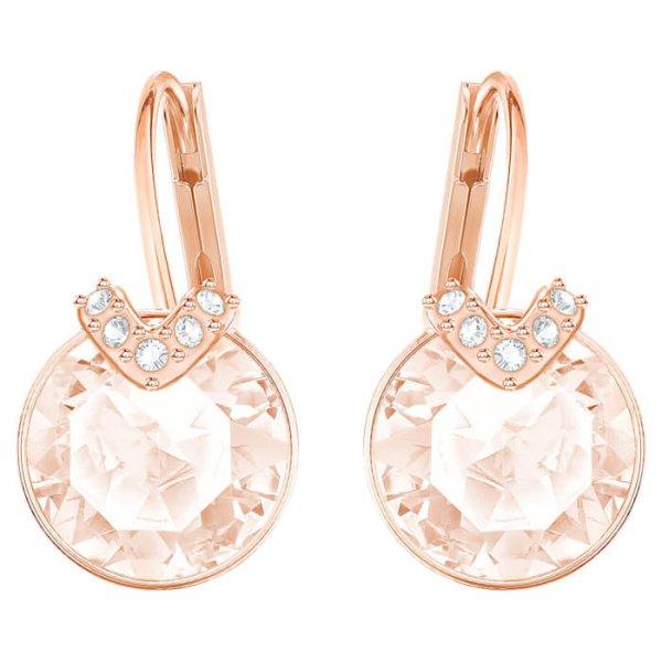 Swarovski Csillogó bronz fülbevaló Bella 5299318