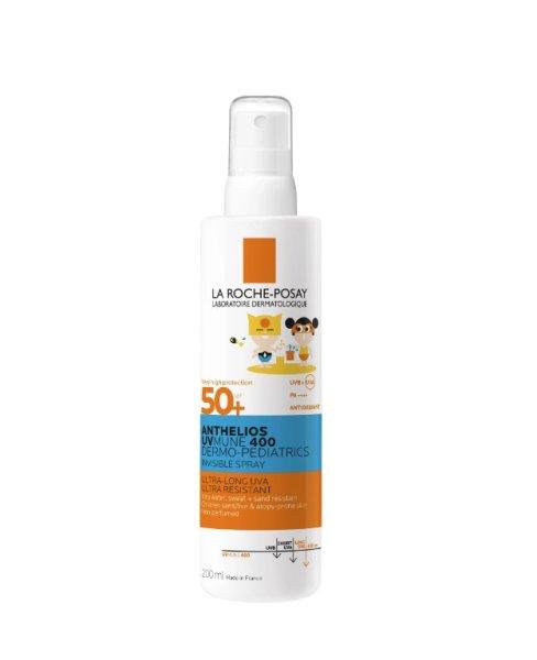La Roche Posay Ultrakönnyű védő spray gyerekeknek SPF 50 Anthelios
(Invisible Spray) 200 ml