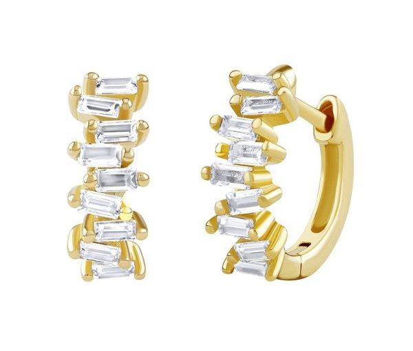 Silvego Ezüst/aranyozott karika fülbevaló Bernie Brilliance Zirconia
DCC1541EWGP