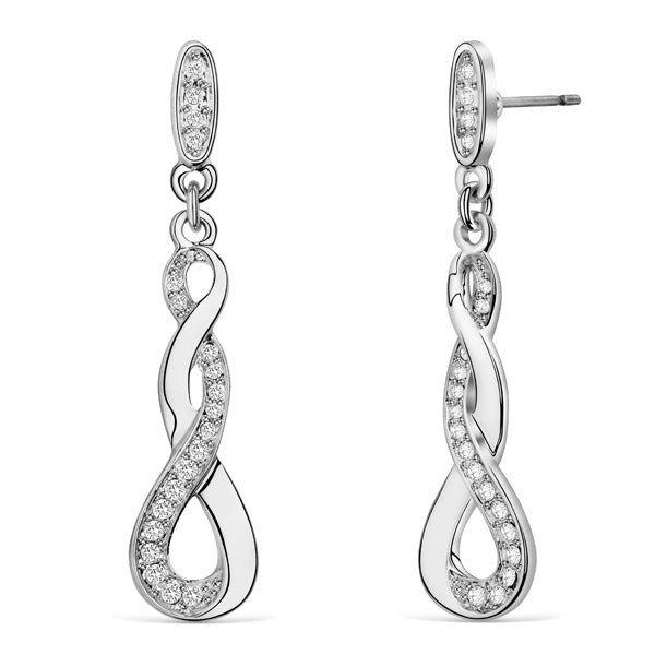 CRYSTalp Elegáns fülbevaló kristályokkal 40082.CRY.R