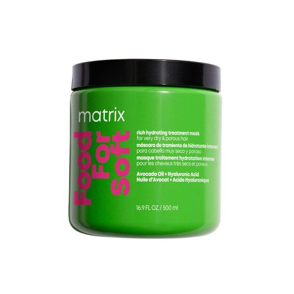 Matrix Hidratáló hajmaszk Food For Soft (Rich Hydrating Treatment Mask) 500 ml