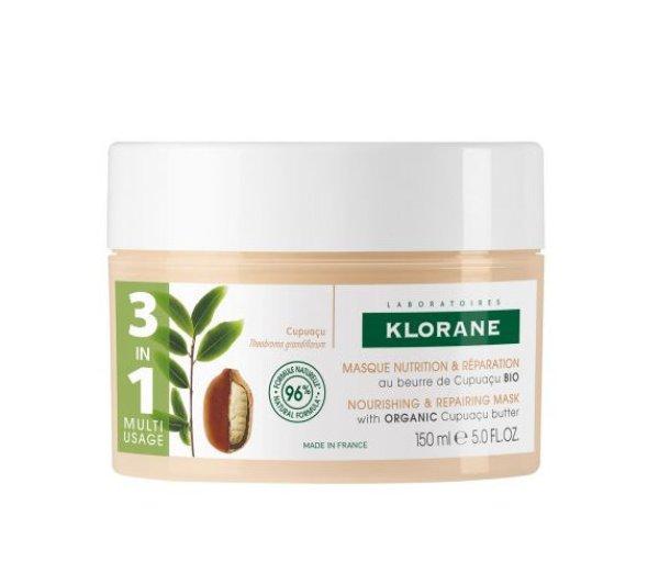 Klorane Tápláló és megújító hajpakolás Cupuacu (Nourishing and Repair
Mask) 150 ml