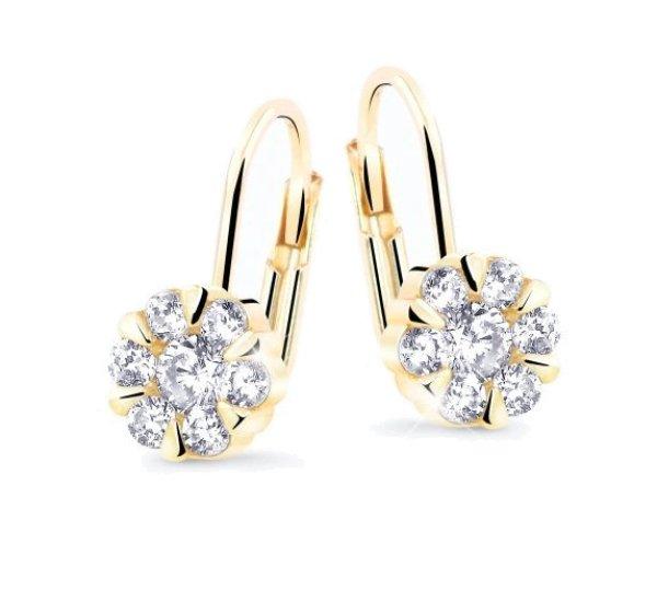 Cutie Jewellery Gyönyörű sárga arany fülbevaló cirkónium kövekkel
Z8039-55-10-X-1
