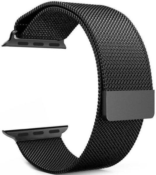 4wrist Milánói acél szíj Apple Watch - Fekete 38/40/41 mm