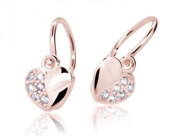 Cutie Diamonds Gyermek rózsaszín arany fülbevaló Szívek gyémánttal
DC2160-10-00-X-4