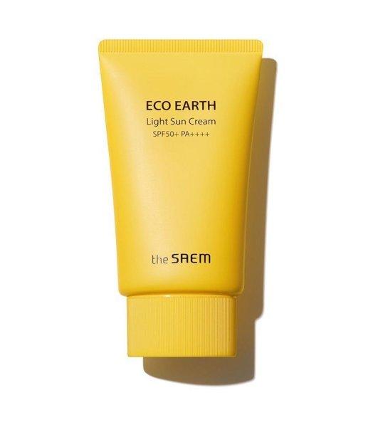 The Saem Könnyű fényvédő SPF 50+ Eco Earth (Light Sun Cream) 50 g
