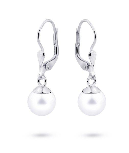 Cutie Jewellery Luxus fehérarany fülbevaló valódi gyöngyökkel
Z3015-55-C4-X-2 0,5 cm