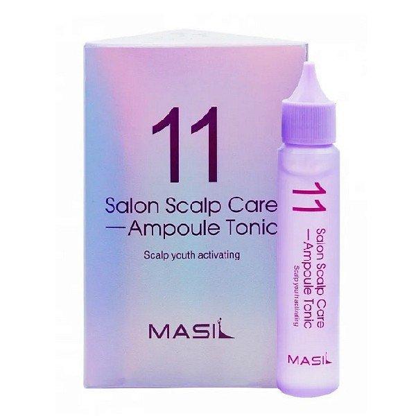 Masil Nyugtató fejbőr tonik 11 (Salon Scalp Care Ampoule Tonic) 4 x 30 ml