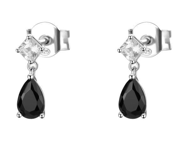 Brosway Ezüst lógó fülbevaló cirkónium kövekkel Mystery Black Fancy
FMB118