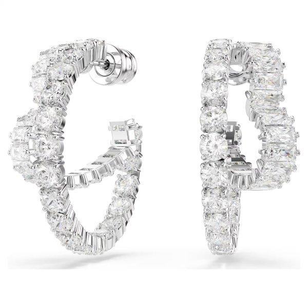Swarovski Kettéosztott fülbevaló átlátszó cirkónium kövekkel Matrix
5705748