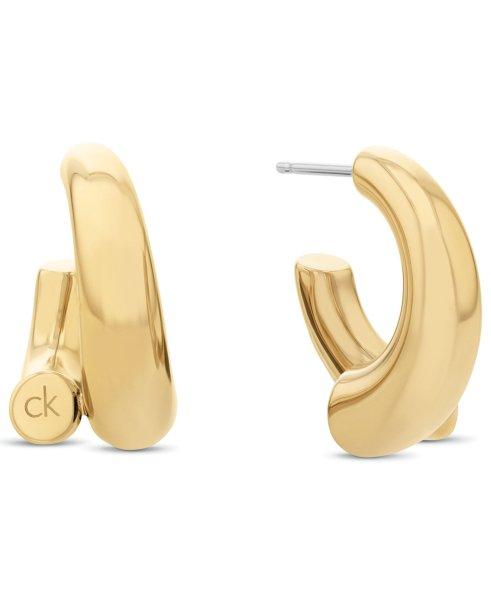 Calvin Klein Modern karika acél fülbevaló Spiral 35000765