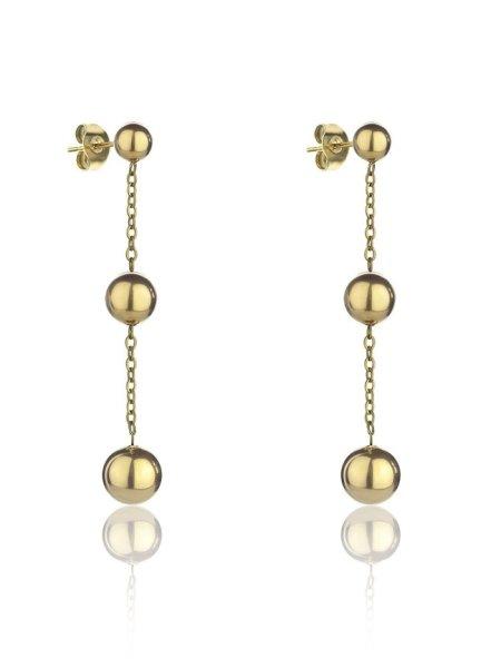 Marc Malone Aranyozott függő fülbevaló Alison Gold Earrings MCE24001G