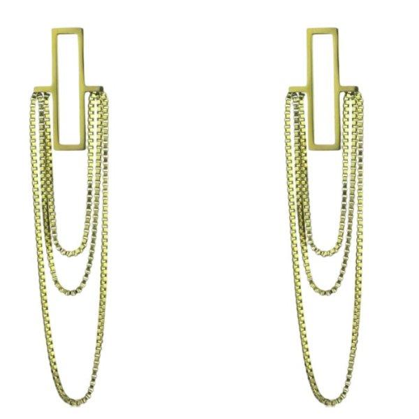 Marc Malone Gyönyörű aranyozott függő fülbevaló Ryan Gold Earrings
MCE24028G