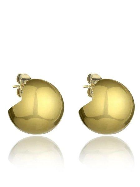 Marc Malone Aranyozott acél fülbevaló Carter Gold Earrings MCE24036G