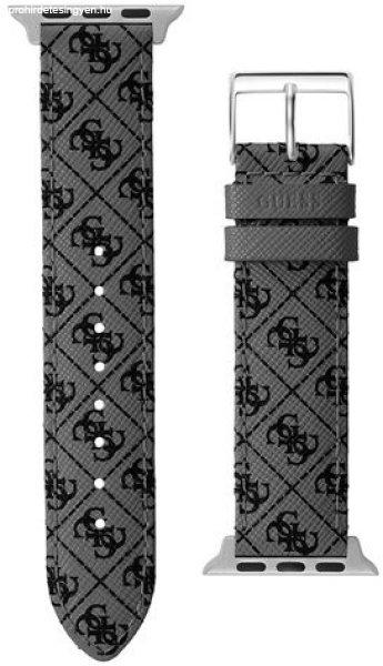 Guess Bőrszíj Apple Watch-hoz (38 - 41 mm) - Gray Quattro G CS2001S2