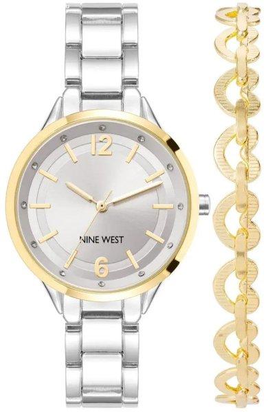 Nine West Óra és karkötő ajándék szett NW/2797TTST