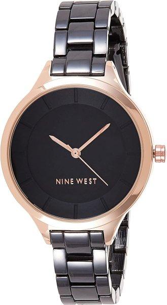 Nine West Analóg óra NW/2225BKRT