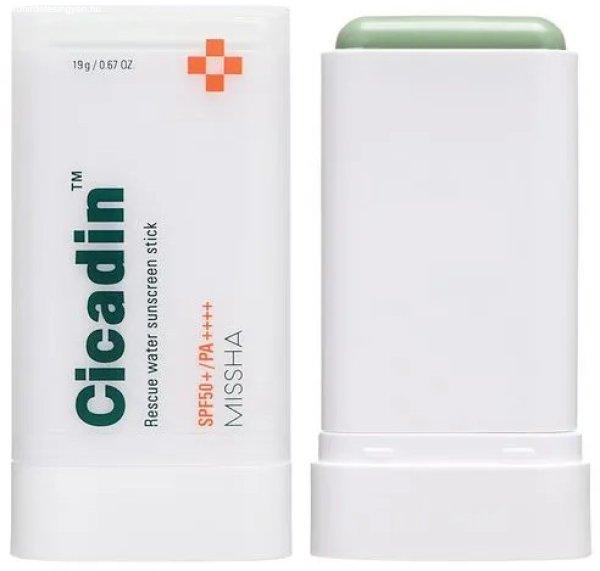 Missha Fényvédő stick SPF50+ Cicadin (Rescue Water Sunscreen Stick) 19 g