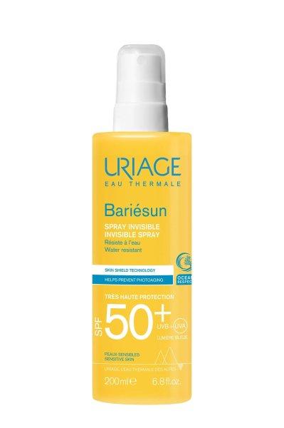 Uriage Fényvédő spray SPF 50+ Bariesun (Invisible Spray) 200 ml