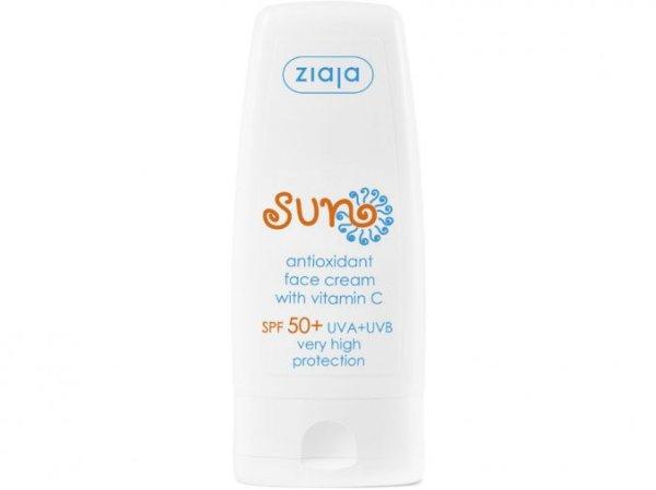 Ziaja Antioxidáns fényvédő C vitaminnal SPF 50+ (Face Cream) 50 ml