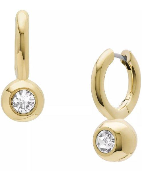 Fossil Aranyozott karika fülbevaló cirkónium kövekkel Bright Baubles
JA7254710