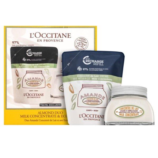 L'Occitane en Provence Simító testápoló ajándékcsomag Milk Concentrate Set