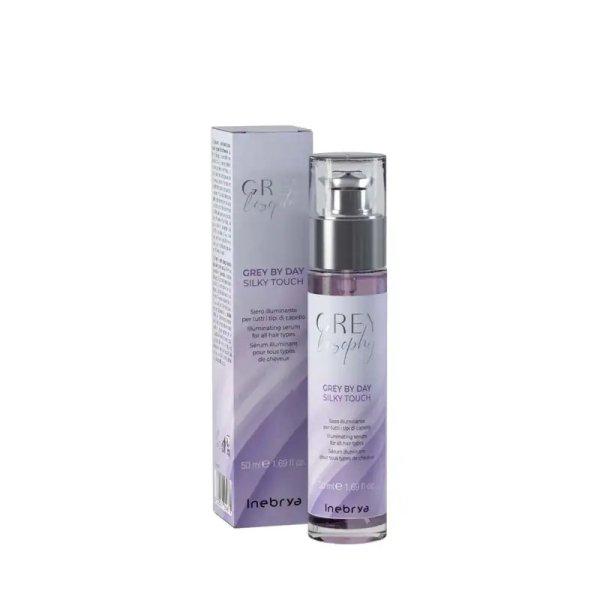 Inebrya Szérum ősz és platinaszőke hajra Grey By Day (Silky Touch) 50 ml