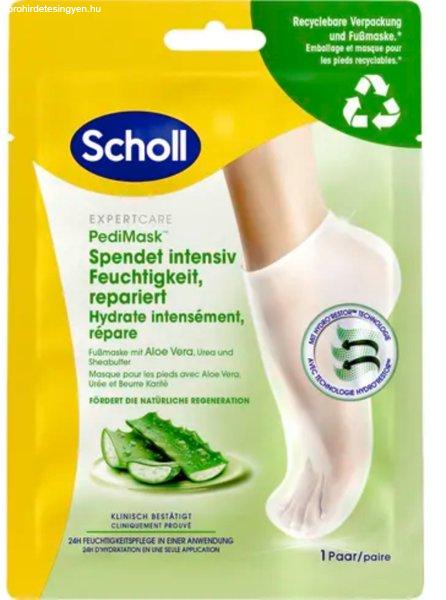 Scholl Hidratáló lábmaszk Aloe Verával PediMask™ (Foot Mask) 1 pár